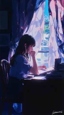 思索の海にひとしずく／スマホ壁紙アーカイブ
