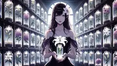 花屋の看板娘・・・。