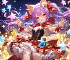 10枚）星空のステージ