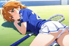 部活中のなぎさとほのか