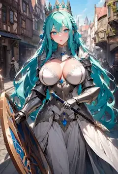 注文のお題『騎士』アナザーバージョン～アクアのクラウン騎士～
