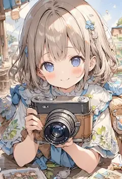 クラシックなカメラ。