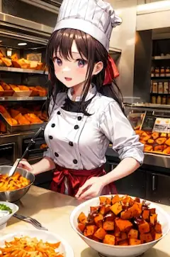 シェフのいも料理！