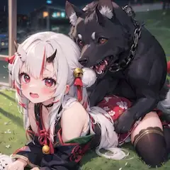 こらっじゃれつくな余