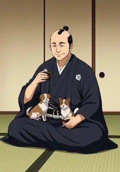 犬と過ごす・ご隠居様・憩いの一時