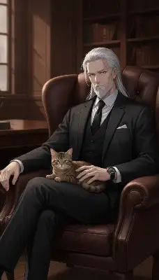 愛猫と裏社会を牛耳るボス