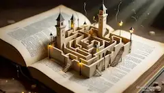 本の中の迷宮都市 - Labyrinth City in a Book