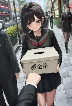 募金をお願いします…!!