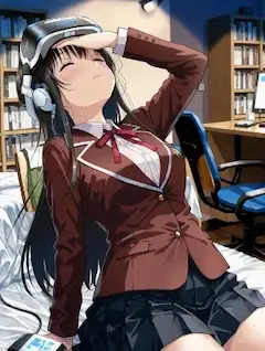 動画🎦VR世界を駆け抜けた放課後の少女