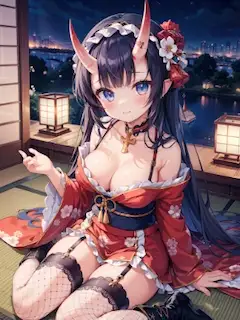 和ゴスの鬼っ娘