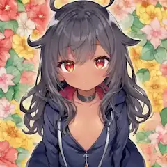 墨華褐色ロリっ子02