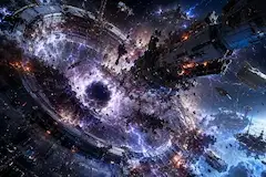 惑星ニドラスのある世界線で２００８年頃に起きた人工”ブラックホール”災害。
