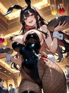 カジノのバニーさん