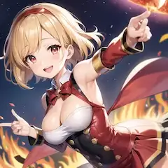 グラブル 火古戦場の記念絵