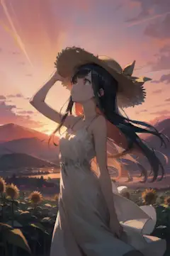 黄昏のグラデーション