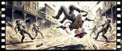銃撃戦（失敗）