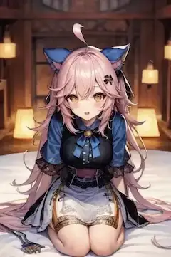 アホ毛より耳が目立つ