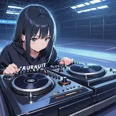 深夜のビートに魅せられたDJ少女