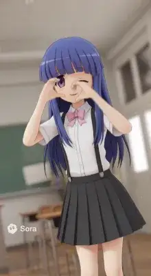 梨花ちゃんの自撮りダンス