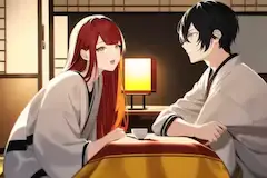 幼馴染と炬燵