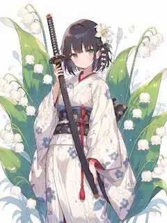 白鈴蘭の侍娘