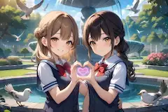 仲良し