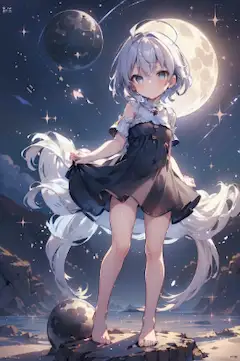 月夜のわたしも綺麗でしょ？
