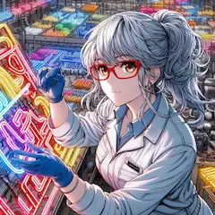 ネオン看板工娘