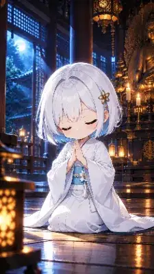 武者蒼穹伝『祈りの夜――その頃……』
