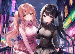 好きな髪型だけ共通の双子