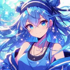 スポーティー少女　キラキラ
