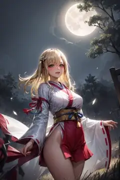 月が満ちました、さぁ・・・