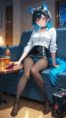 🐺 黒の日・クロイサの日＆黒霧島の日 〜ウル子、飲み比べの意味を失う〜🍶