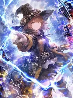 雷鳴の魔女と夜空の決戦。