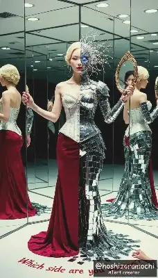 Mirror of Madness, a Dimensional Designer that Reflects the Other Side of Beauty