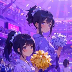 浴衣で応援