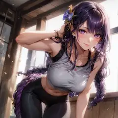 【原神】雷電将軍 ヨガ