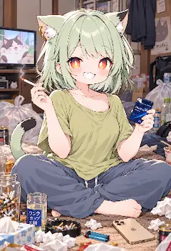 ヤニねこの日常