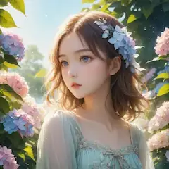 StableDiffusion君は腹黒い自称清純派美少女描けないのか？