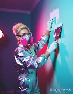 サイケデリックな壁の魔術師：自宅のリノベーション / Psychedelic Wall Magician: Home Renovation