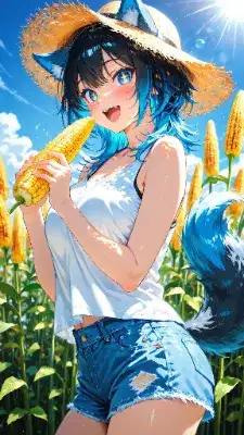 🐺 野菜｜収穫即食いとか野生すぎィ！