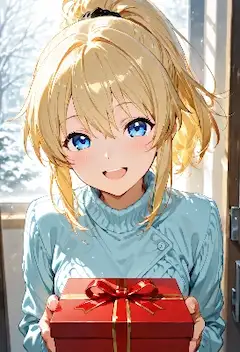 雪の窓辺で届ける想いの贈り物