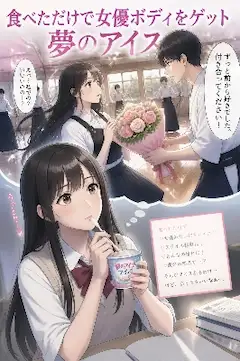 食べただけで女優ボディをゲット 夢のアイス