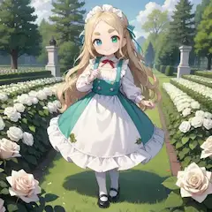 白薔薇とおでこちゃん