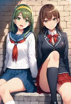 放課後の石垣で交わす秘密の約束