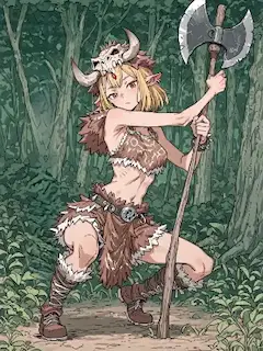 バーバリアンガール