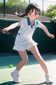R2cuteでテニスガール③（１０枚）