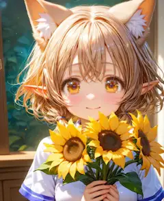 ひまわり3本の花ことばは愛の告白