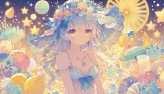 星の果実が輝く夢の庭で