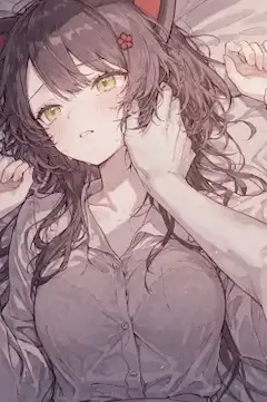泣く猫耳少女